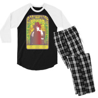 Doctor Who Spacetime Tour 4th Doctor Baker Sweatshirt Men's 3/4 Sleeve Pajama Set | Artistshot