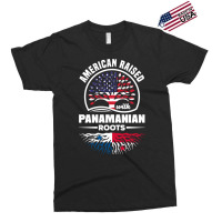 American Raised With Panamanian Roots Panama Panama Flag Pullover Hood Exclusive T-shirt | Artistshot