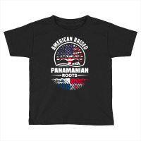 American Raised With Panamanian Roots Panama Panama Flag Pullover Hood Toddler T-shirt | Artistshot