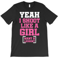 Shoot Gun Funny Sports Target & Skeet Shooting T Shirt T-shirt | Artistshot