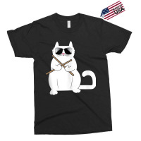 Cat Drummer Music Lover Musician Instrumentalist Kitty Tank Top Exclusive T-shirt | Artistshot