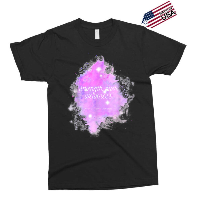 Strength Over Weakness Galaxy   Myasthenia Gravis Awareness T Shirt Exclusive T-shirt | Artistshot