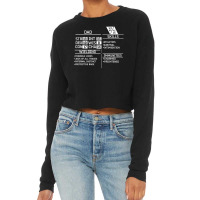 Dad Stats Dungeons Gamer D20 Tabletop Dragons Nerdy Cropped Sweater | Artistshot