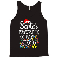 Santa's Favorite Xray Technician Radiologic Technologist Tank Top | Artistshot