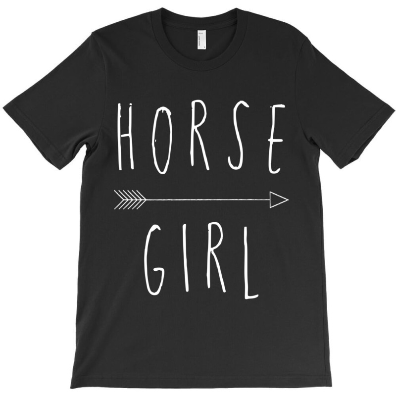 Horse Girl T-Shirt by cm-arts | Artistshot