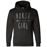 Horse Girl Champion Hoodie | Artistshot