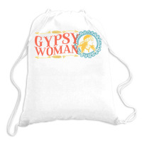 Gypsy Woman Soul Wanderer Travel Yoga T Shirt T Shirt Drawstring Bags | Artistshot