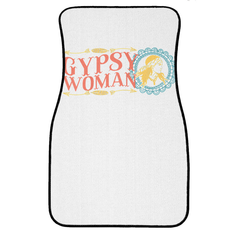 Gypsy Woman Soul Wanderer Travel Yoga T Shirt T Shirt Front Car Mat | Artistshot