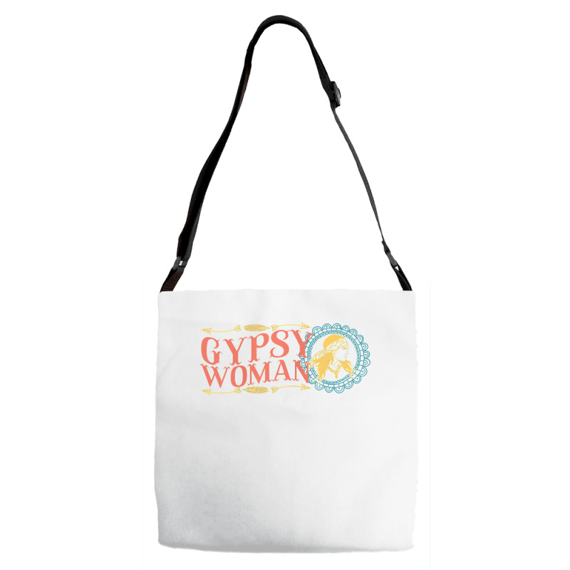 Gypsy Woman Soul Wanderer Travel Yoga T Shirt T Shirt Adjustable Strap Totes | Artistshot