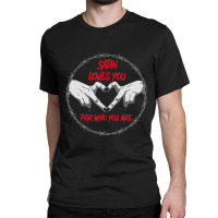 Satan Loves You For Who You Are Devil Satanic Goth Pagan Classic T-shirt | Artistshot