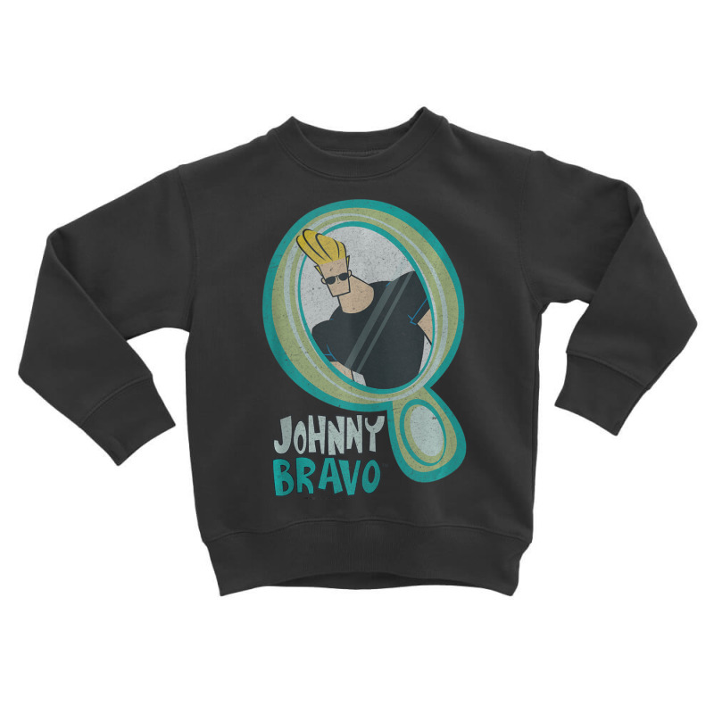 Cn Johnny Bravo Mirror Portrait Toddler Sweatshirt by ngodieutrinh | Artistshot