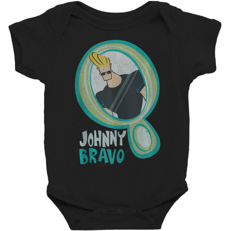 Cn Johnny Bravo Mirror Portrait Baby Bodysuit by ngodieutrinh | Artistshot