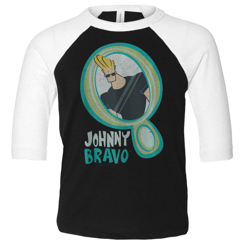 Cn Johnny Bravo Mirror Portrait Toddler 3/4 Sleeve Tee by ngodieutrinh | Artistshot