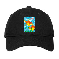 Nowruz Mobarak Persian New Year Goldfish Adjustable Cap | Artistshot