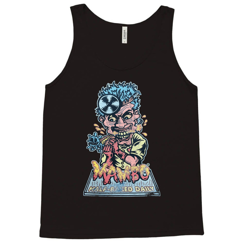 Half Baked Daily, Half Baked Daily Art, Half Baked Daily Vintage, Half Tank Top | Artistshot