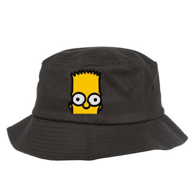 Bart Simpson Bucket Hat Designed By Mdk Art