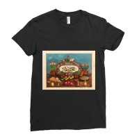 Nowruz Setup (watercolor) Premium Scoop Ladies Fitted T-shirt | Artistshot