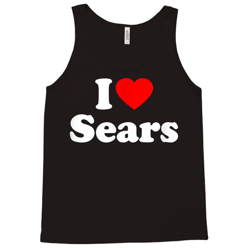 Sears Love Heart College University Alumni T Shirt Tank Top | Artistshot