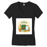 Nowruz. Women's V-neck T-shirt | Artistshot