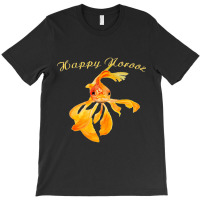 Happy Norooz Persian New Year Goldfish Isolated T-shirt | Artistshot