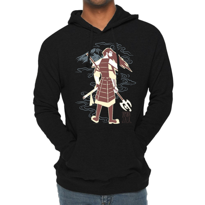 Cn Samurai Jack Red Hue Portrait Lightweight Hoodie by ngodieutrinh | Artistshot