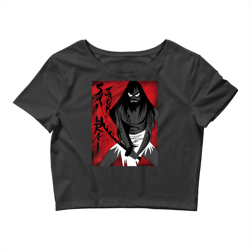 Cn Samurai Jack Red Poster Crop Top by ngodieutrinh | Artistshot