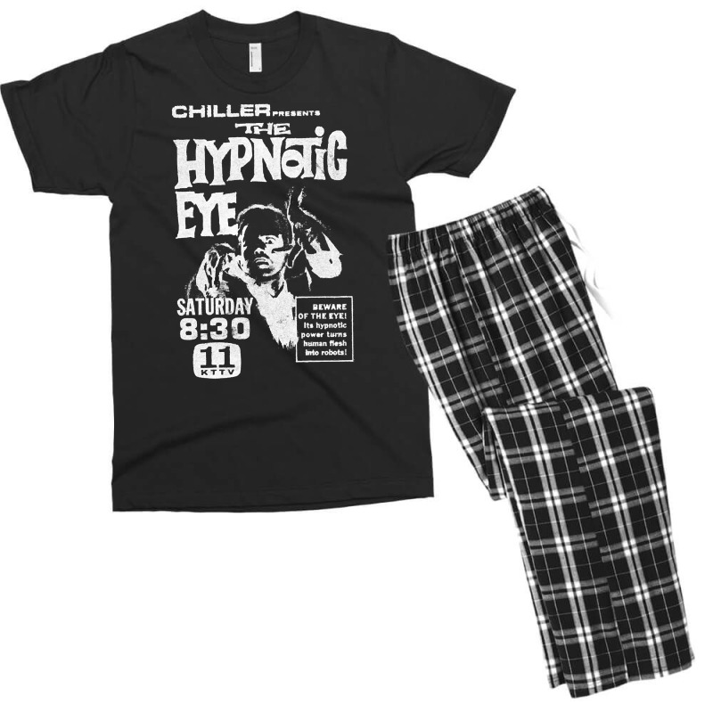 Hypnotic Eye, Hypnotic Eye Vintage, Hypnotic Eye Art, Hypnotic Eye Pai Men's T-shirt Pajama Set by SHOPP8D | Artistshot