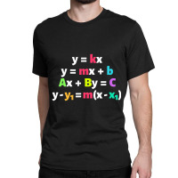 Math Teacher Linear Equations Classic T-shirt | Artistshot