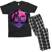 Dungeons & Dragons Ampersand In 3d Dice Men's T-shirt Pajama Set | Artistshot