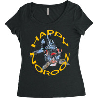 Happy Norooz Artistic Greeting With Blackmoor Goldfish Women's Triblend Scoop T-shirt | Artistshot