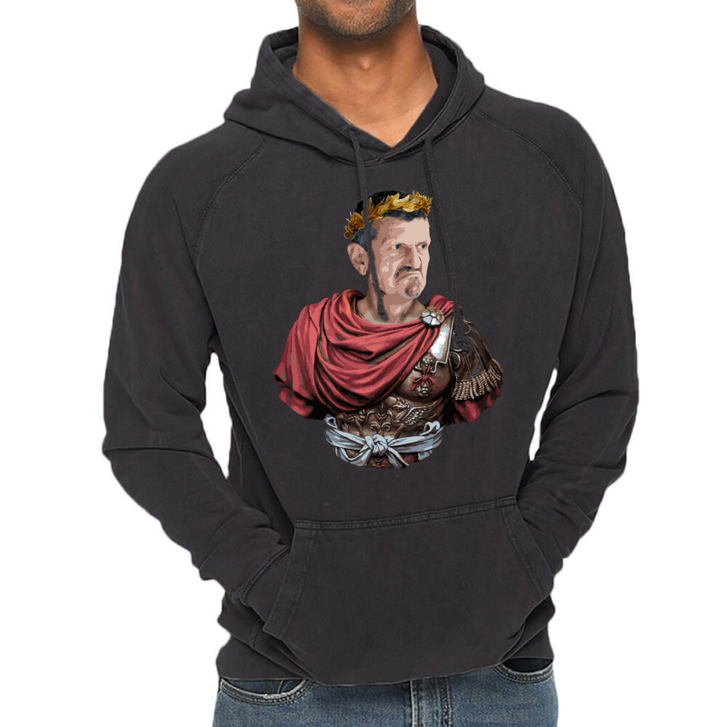 Unimpressed Guenther Steiner Caesar Vintage Hoodie by cm-arts | Artistshot