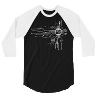 Cpu Heart Chipset Board Electrical Electronic Engineer Long Sleeve T S 3/4 Sleeve Shirt | Artistshot