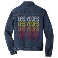 Las Vegas, Nv Vintage Style Nevada Men Denim Jacket | Artistshot