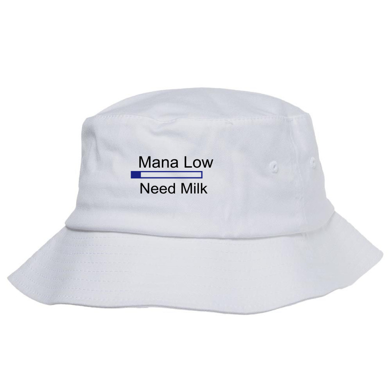 Gaming Mana Low Need Milk Bucket Hat by MegaAgustina | Artistshot