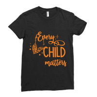 Portion Donated! Every Child Matters Ladies Fitted T-shirt | Artistshot