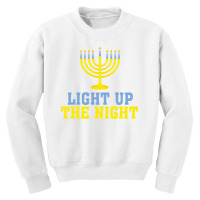 Light Up The Night Chirstmas Jewis Hanukkah Gifts Men Women Youth Sweatshirt | Artistshot