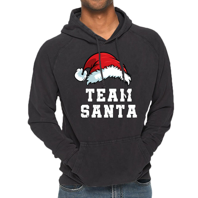 Team Santa Christmas Family Matching Christmas Vintage Hoodie by Marybeth890 | Artistshot