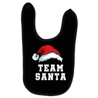 Team Santa Christmas Family Matching Christmas Baby Bibs | Artistshot