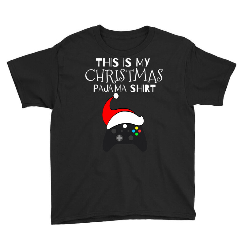 This Is My Christmas Pajama Funny Gamer Youth Tee by Marybeth890 | Artistshot