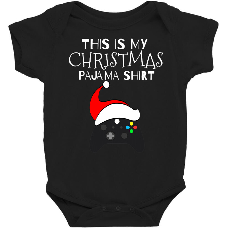 This Is My Christmas Pajama Funny Gamer Baby Bodysuit by Marybeth890 | Artistshot