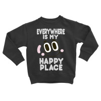 Cn The Amazing World Of Gumball Darwin Happy Place Big Face Toddler Sweatshirt | Artistshot