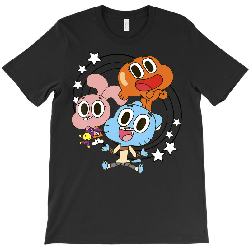 Cn The Amazing World Of Gumball Group Shot Stars T-shirt | Artistshot