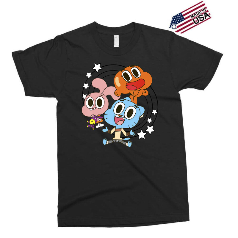 Cn The Amazing World Of Gumball Group Shot Stars Exclusive T-shirt | Artistshot