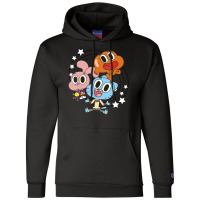 Cn The Amazing World Of Gumball Group Shot Stars Champion Hoodie | Artistshot