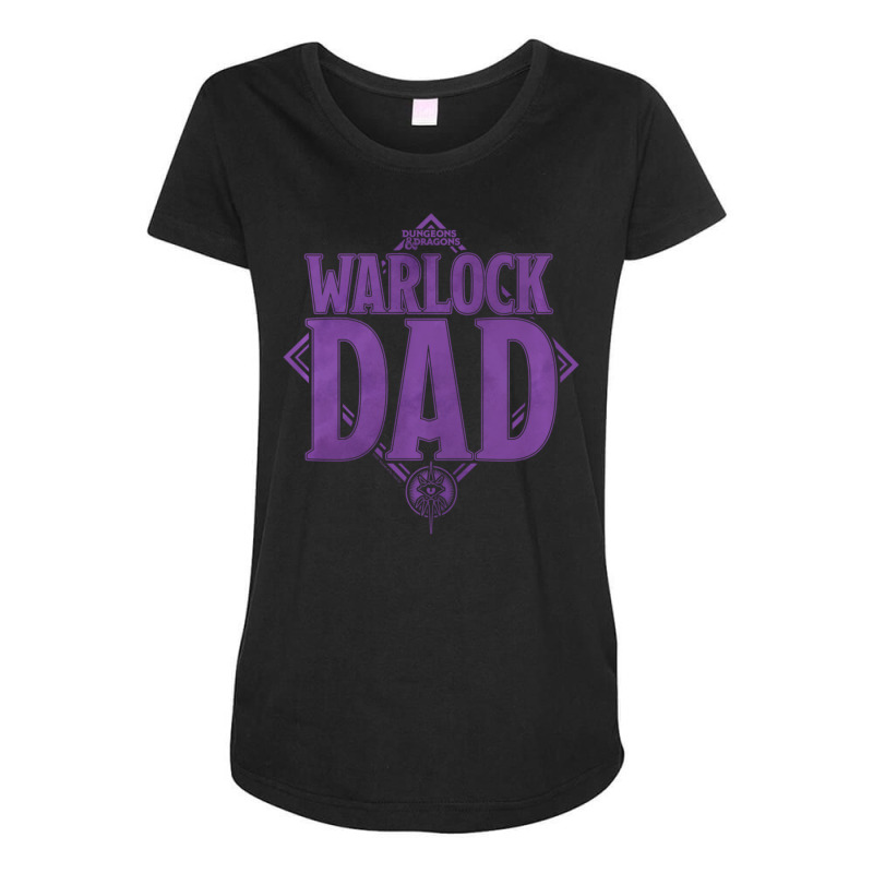 Dungeons & Dragons Dad Warlock Maternity Scoop Neck T-shirt by hotoancuong | Artistshot