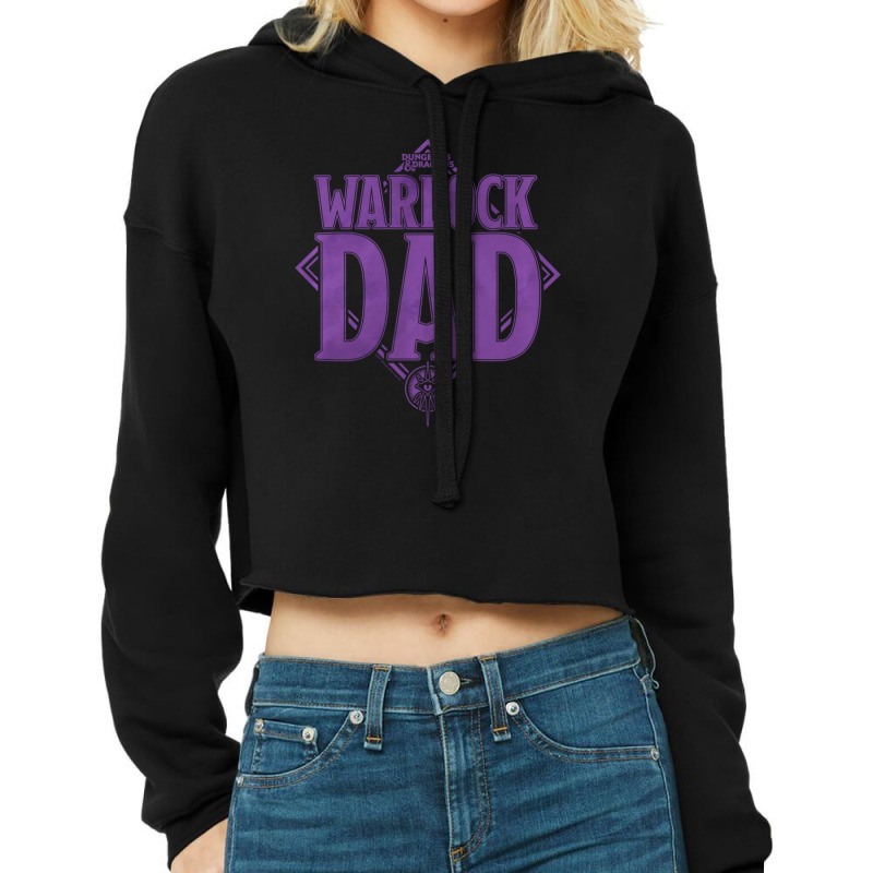 Dungeons & Dragons Dad Warlock Cropped Hoodie by hotoancuong | Artistshot