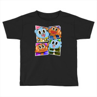 Cn The Amazing World Of Gumball Photo Box Up Toddler T-shirt | Artistshot