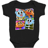 Cn The Amazing World Of Gumball Photo Box Up Baby Bodysuit | Artistshot