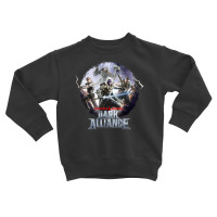 Dungeons & Dragons Dark Alliance Group Shot Circle Lock Up Toddler Sweatshirt | Artistshot