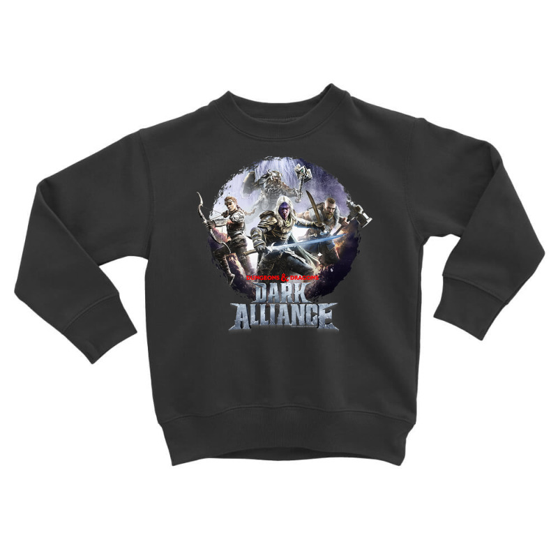 Dungeons & Dragons Dark Alliance Group Shot Circle Lock Up Toddler Sweatshirt by hotoancuong | Artistshot